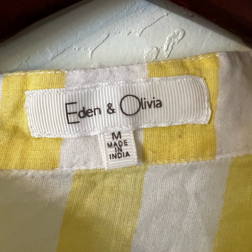 Eden & Olivia Sunny Striped Shirt M - Picture 3 of 5